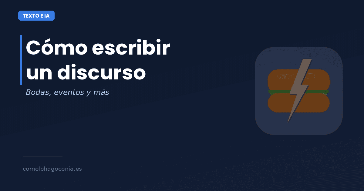 Cómo Escribir un Discurso con IA: Bodas, Eventos y Presentaciones