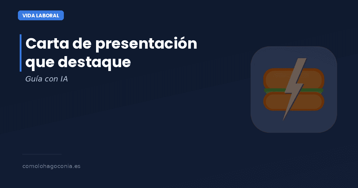 Cómo Escribir una Carta de Presentación con IA