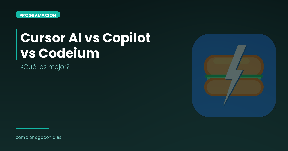 Cursor AI vs Copilot vs Codeium: Comparativa Completa [2026] | Cómo lo ...